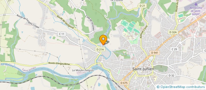 localisation de l'entreprise LA BOITE A PATRIMOINE à LIMOGES