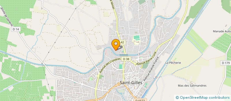 localisation de l'entreprise LA BOITE A PIZZA à SAINT-GILLES