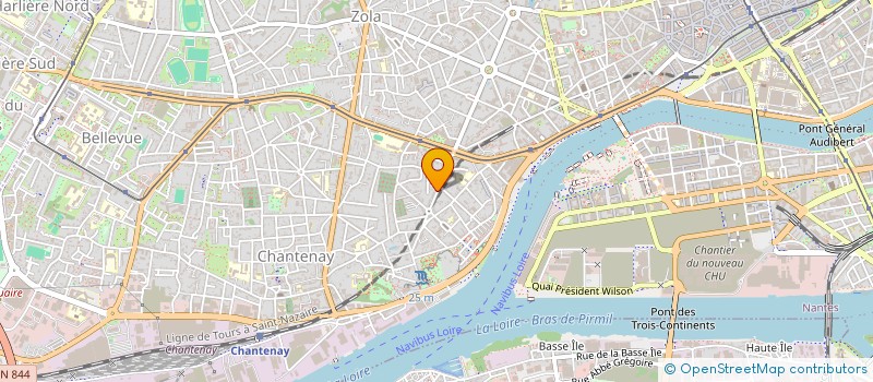 localisation de l'entreprise LA BOITE A RECUP à NANTES
