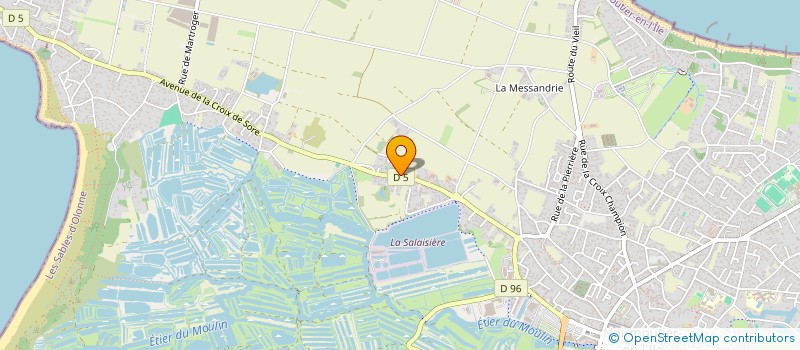 localisation de l'entreprise LA BOITE A SCENES  NOIRMOUTIER-EN-L'ILE