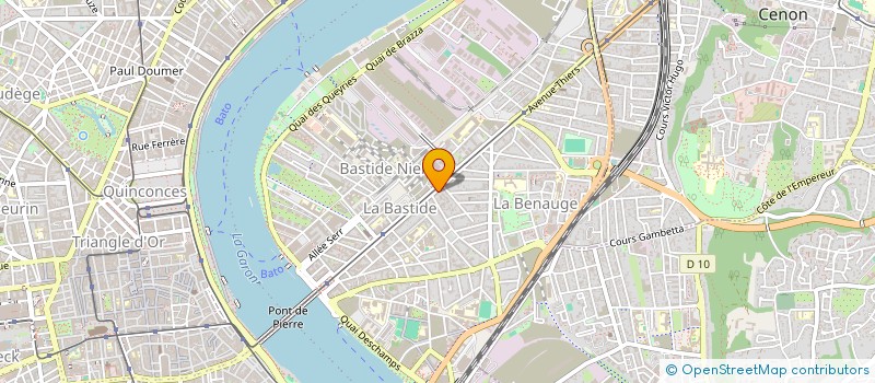 localisation de l'entreprise LA BOITE A SEL  BORDEAUX