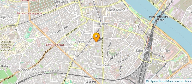 localisation de l'entreprise LA BOITE A SON à BORDEAUX