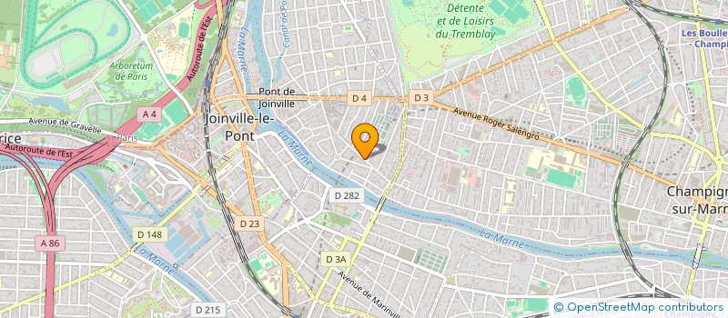 localisation de l'entreprise LA BOITE A SOPHIE à JOINVILLE-LE-PONT