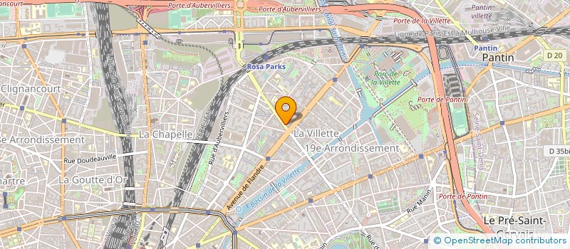 localisation de l'entreprise LA BOITE A SORBETS à PARIS