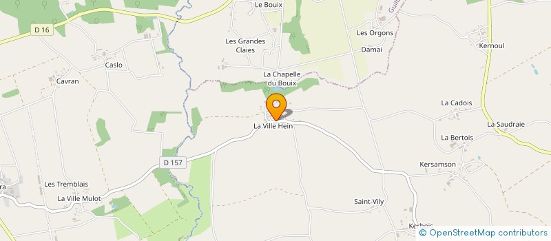 localisation de l'entreprise LA BOITE A SOUVENIRS  LOYAT