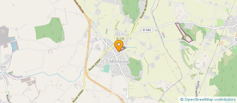 localisation de l'entreprise LA BOITE A TITI  MONTOISON