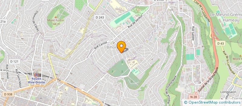 localisation de l'entreprise LA BOITE A ZIQUE  BIHOREL