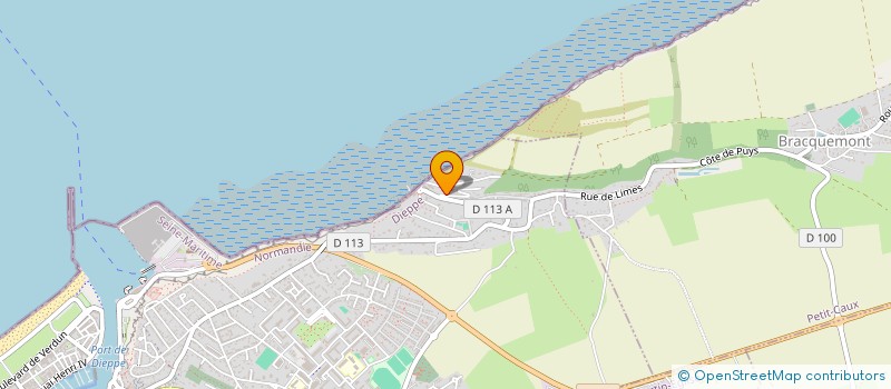 localisation de l'entreprise LA BOITE AND CO à DIEPPE