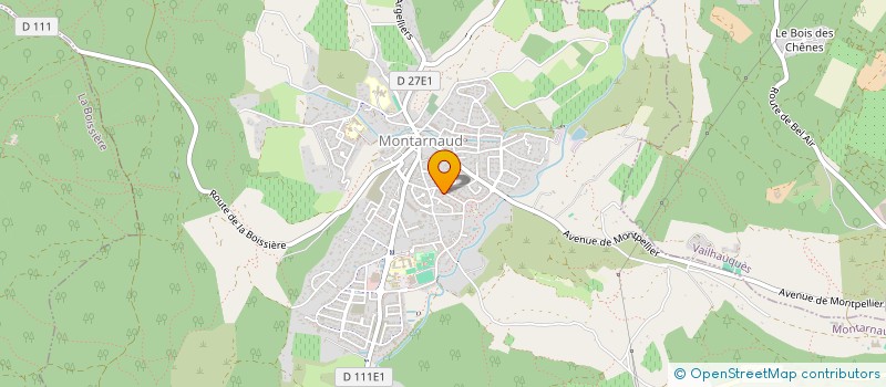 localisation de l'entreprise LA BOITE AUX CIRQUOUITE  MONTARNAUD