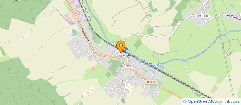 localisation de l'entreprise LA BOITE AUX GOURMANDISES à REMILLY