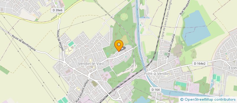 localisation de l'entreprise LA BOITE AUX PIECES à VENDIN-LE-VIEIL