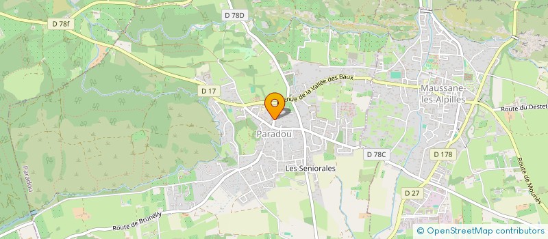 localisation de l'entreprise LA BOITE AUX TIFS à PARADOU