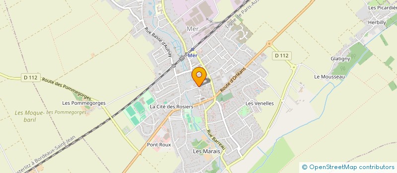localisation de l'entreprise LA BOITE CLIC à MER