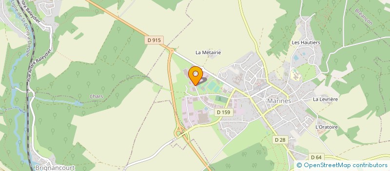 localisation de l'entreprise LA BOITE D'AGENCEMENT à MARINES