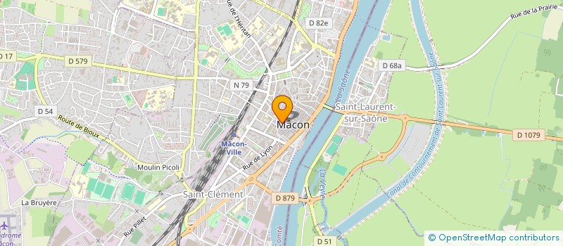 localisation de l'entreprise LA BOITE D'ARCHI à MACON