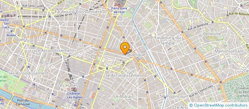localisation de l'entreprise LA BOITE DE NUIT  PARIS