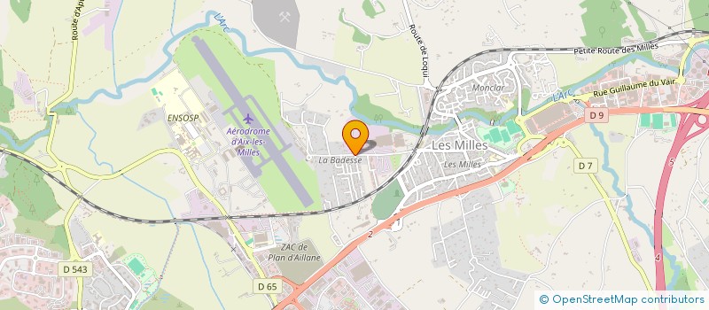 localisation de l'entreprise LA BOITE ENCHANTEE à AIX-EN-PROVENCE