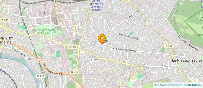 localisation de l'entreprise LA BOITE JAUNE à CHAMPIGNY-SUR-MARNE
