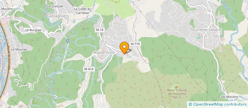 localisation de l'entreprise LA BOITE ROUGE à ASPREMONT