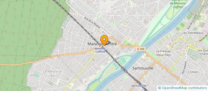 localisation de l'entreprise LA BOLA LOCA à MAISONS-LAFFITTE