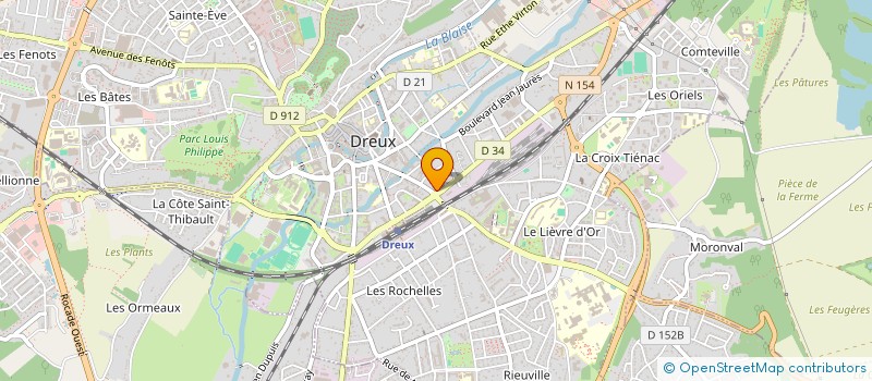 localisation de l'entreprise LA BOLEE à DREUX