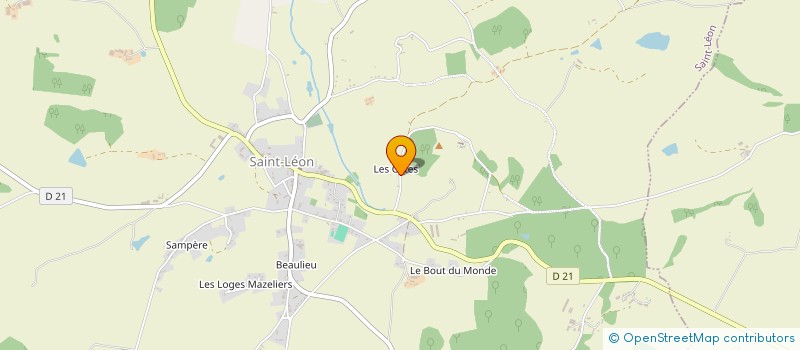 localisation de l'entreprise LA BOLOGNE à SAINT-LEON