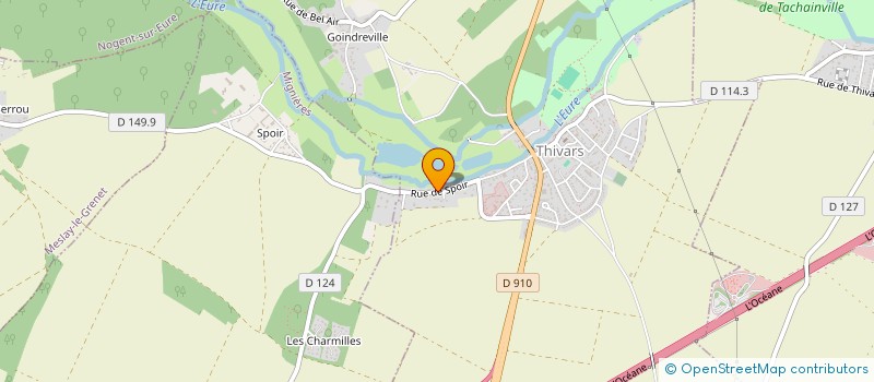 localisation de l'entreprise LA BON' ESCALE à THIVARS