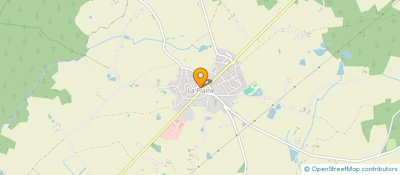 localisation de l'entreprise LA BONANZA  LA PLAINE