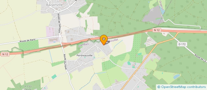 localisation de l'entreprise LA BONAVENTURE  GAMBAIS