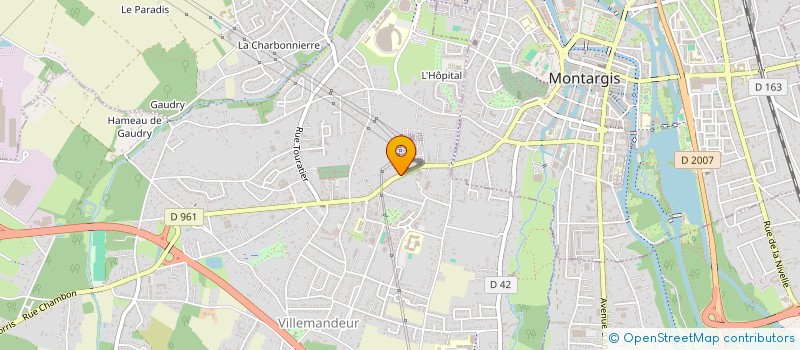 localisation de l'entreprise LA BONDONNIERE  VILLEMANDEUR