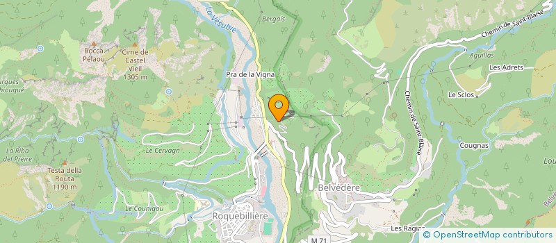 localisation de l'entreprise LA BONN' BOUFF  UTELLE