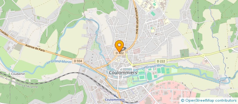 localisation de l'entreprise LA BONNE AFFAIRE à COULOMMIERS