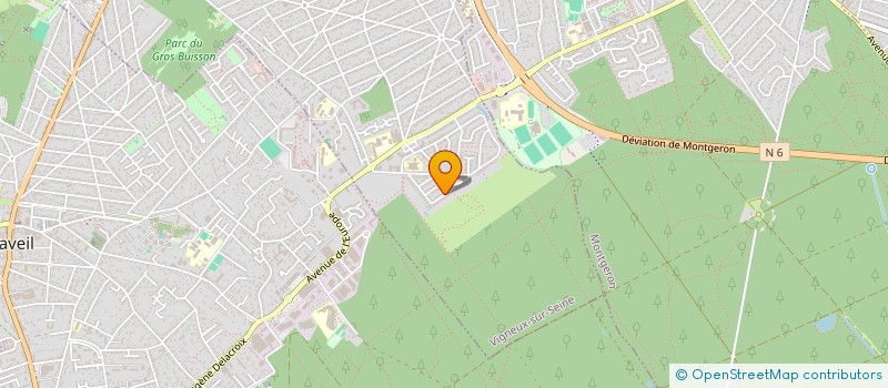 localisation de l'entreprise LA BONNE AFFAIRE  MARCOUSSIS