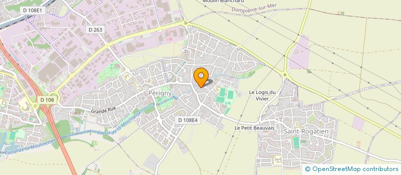 localisation de l'entreprise LA BONNE AGENCE  PERIGNY