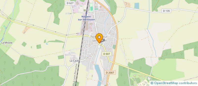 localisation de l'entreprise LA BONNE AUBERGE  LES CHOUX