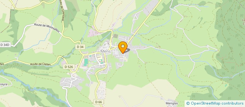 localisation de l'entreprise LA BONNE AVENTURE  MENS