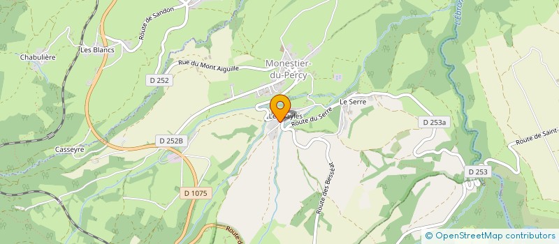 localisation de l'entreprise LA BONNE BICHE à MONESTIER-DU-PERCY