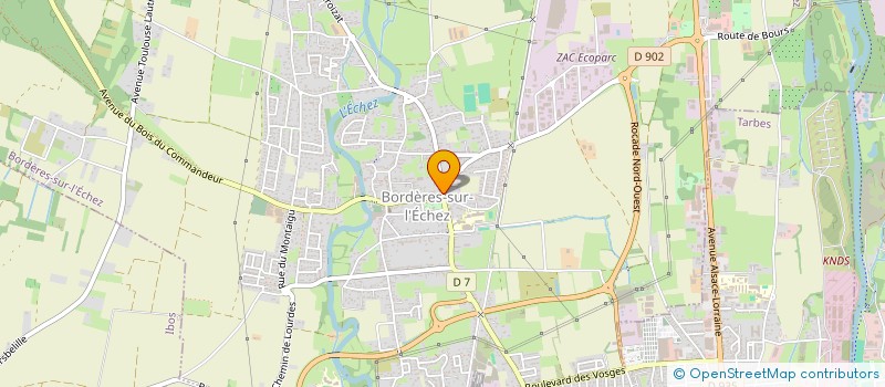 localisation de l'entreprise LA BONNE BOUTEILLE  BORDERES-SUR-L'ECHEZ