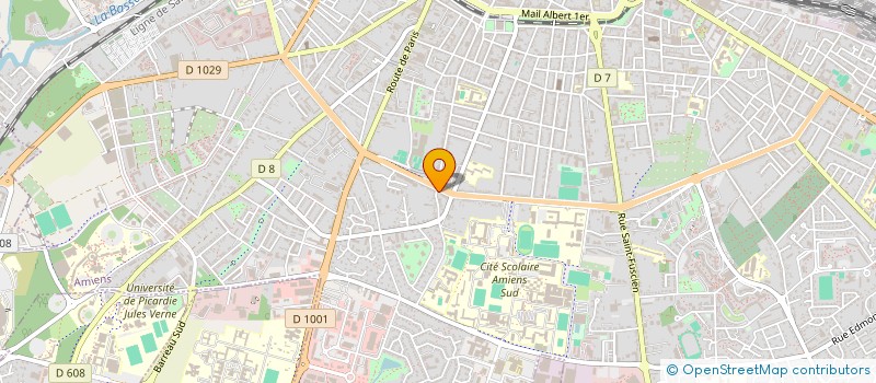 localisation de l'entreprise LA BONNE BRISE  AMIENS