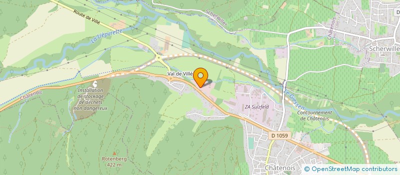 localisation de l'entreprise LA BONNE BUCHE à CHATENOIS