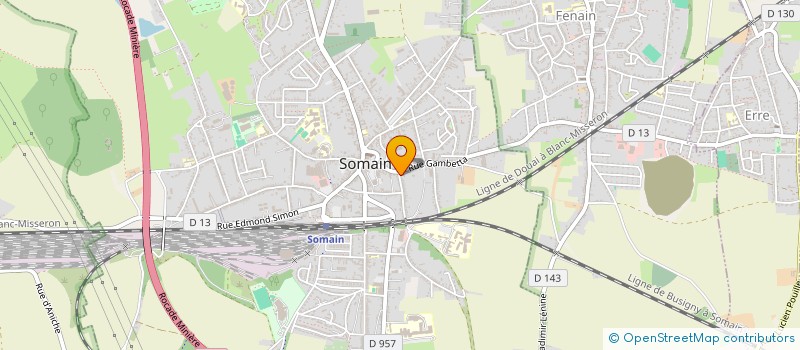 localisation de l'entreprise LA BONNE CAVE  SOMAIN