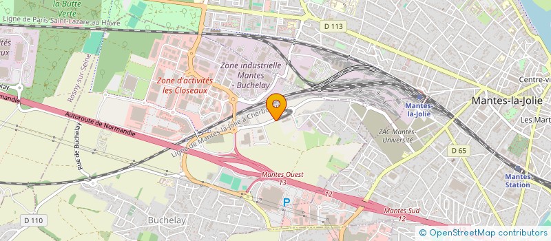 localisation de l'entreprise LA BONNE COMPAGNIE à BUCHELAY