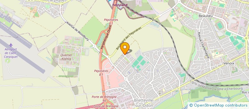 localisation de l'entreprise LA BONNE DESCENTE  BRETTEVILLE-SUR-ODON