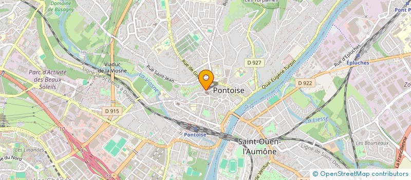 localisation de l'entreprise LA BONNE ENTENTE à PONTOISE