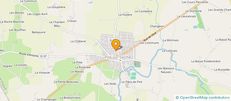 localisation de l'entreprise LA BONNE ENTENTE  PIRE-CHANCE