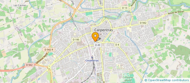 localisation de l'entreprise LA BONNE EPOQUE  CARPENTRAS