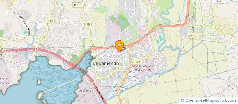 localisation de l'entreprise LA BONNE ESPERANCE à LE LAMENTIN