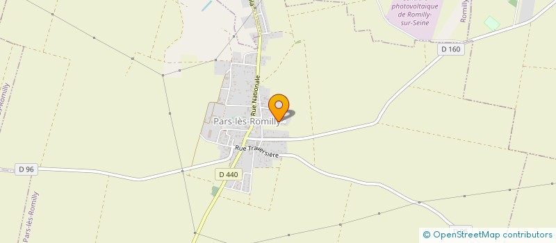 localisation de l'entreprise LA BONNE ETAPE  SAINT-HILAIRE-SOUS-ROMILLY