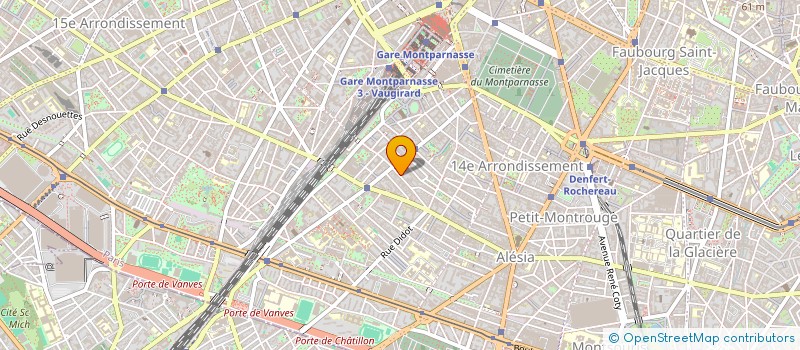 localisation de l'entreprise LA BONNE ETOILE  PARIS