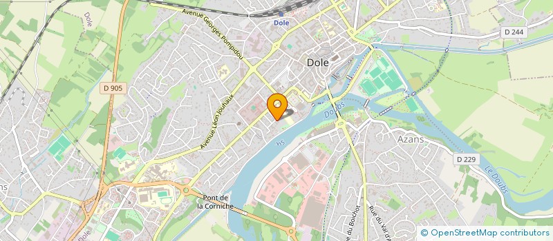 localisation de l'entreprise LA BONNE ETOILE à DOLE
